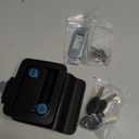 Kohree Upgraded RV Door Lock Replacement with Paddle Deadbolt, 100% Zinc Alloy, Camper Door Handle Latch, RV Enclosed Travel Trailer Entry Door Lock with Keys for Camper Horse Trailer Cargo, Black