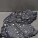 MIULEE Set of 2 Christmas Decorative Throw Pillow Covers Valentine Soft Faux Fur Winter Pillow Covers with Silver Snowflake Holiday Festival Pillowcases for Couch Sofa Bed, 1616 Inch, Grey