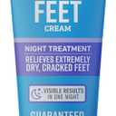 O'Keeffe's for Healthy Feet Night Treatment Foot Cream - 7 oz Tube (1 Pack) - Guaranteed Overnight Relief for Extremely Cracked, Dry Feet, Repairing Skincare, Instantly Boosts and Retains Moisture Levels
