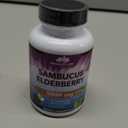 NaturaLife Labs Sambucus Elderberry Capsules – with Vitamin C & Zinc – Immune Support Supplement – 90 Vegan Capsules – Non-GMO & Gluten-Free, Exp Date: 06/2028