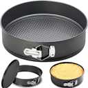 7 Inch Springform Pan Round Non Stick Cheesecake Pan Durable Baking Cake Pans with Removable Bottom Cake Molds for Baking
