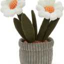 MaoGoLan Daisy Flower Plush Toy, 13.7 inch - Cute Flower Bouquet Stuffed Animal for Grilfriend Wife Mother, Plant Plushies Gift for Valentines Graduation Birthday Christmas