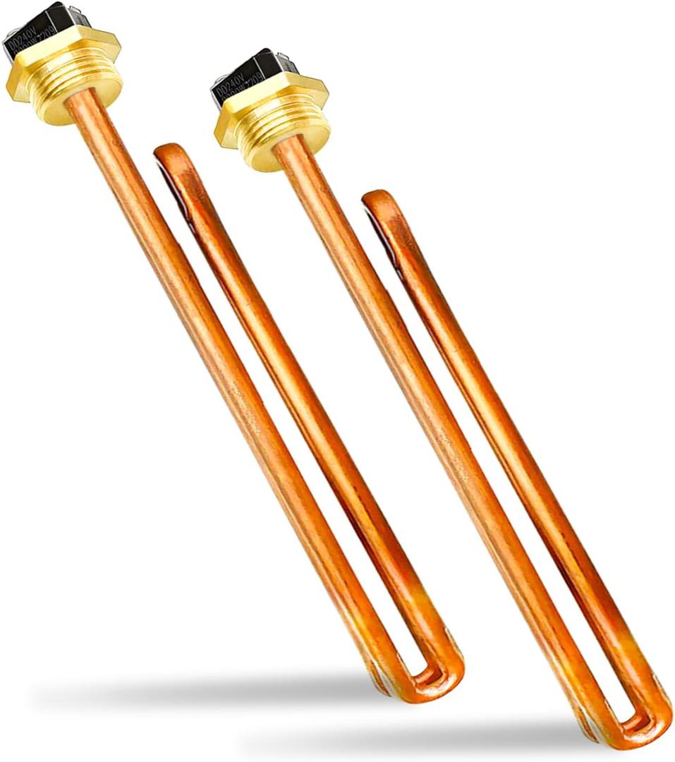 Upgrade HE 90240 Heating Element, For Ecosmart ECO 18 24 27 36, Rheem, Eemax, Richmond Electric Tankless Water Heaters, Water Heater Element Heater Parts, 9KW 18KW 27KW 36KW 240V, 2 Pack