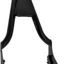 HDBUBALUS Motorcycle One-piece Sissy Bar Passenger Backrest Compatible With Harley Touring Road King Road Glide Street Glide Electra Glide Road King 2009-2025 (Black-22inch)