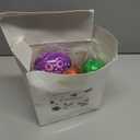 POPLAY 12PCS Wooden Egg Shakers, Musical Instruments for Babies Hand Maracas for Kids Easter Basket Stuffers Percussion Musical Eggs