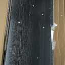 Furnulem 63 Long Dresser for Bedroom, TV Stand for 65 to 75 inch TV, Black Dresser with 10 Fabric Drawers, Chest of Drawer for Closet, Entertainment Center with Power Outlet & LED Light