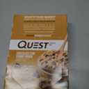 Quest Nutrition Chocolate Chip Dough Cookie Protein Bars, 21g Protein, 1g Sugar, 4g Net Carb, High Fiber, Gluten Free, Keto Friendy, 12 Count (EXP 10/29/25)