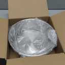 304 Stainless Steel Dog Bowls Set of 2, Anti Rust Metal & Non Slip Rubber Base, Heavy Duty Large Feeding Dishes, Food Grade BPA Free, Food and Water Bowl for Medium Dogs (48oz, 6cup)