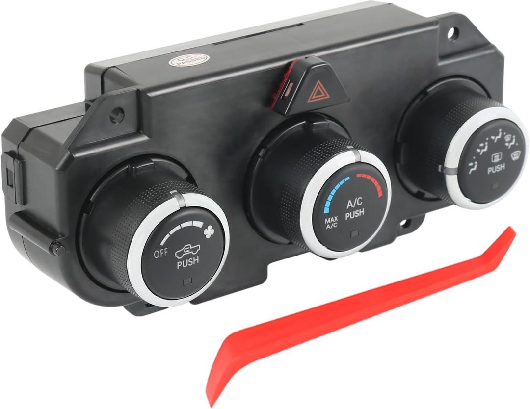 68268189AA AC Heater Climate Control Module Compatible with 2013-2018 RAM 1500 2500 3500 Climate Control Unit with Heat Defrost Replace# 68105021AE 68226600AA 68236775AB 68105021AF