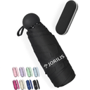 Small Umbrella, Compact Travel Folding Umbrella with Case, Small Portable Windproof Umbrella for Parasol Outdoor Sun Rain