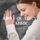 Hobestluk Bean Bag Chairs Adult Bean Bags with Fluffy Cover, Large Beanbag Chair with Filler Giant Bean Bag Chairs for Adults for Living Room, Bedroom (Light Grey, 4FT - 44 x 44 x 24)