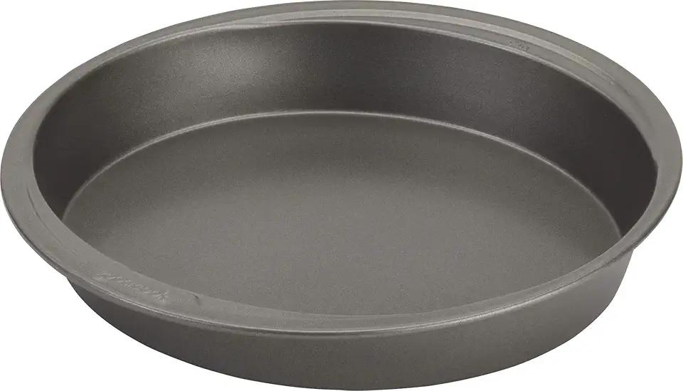 GoodCook Everyday Nonstick Steel Round Cake Pan, 9 Inch, Gray Pack of 2