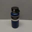 Hydro Flask Water Bottle - Insulated Stainless Steel - Wide Mouth Flex Lid, Non Spill, Leakproof and Refillable in 32 Oz Indigo Blue