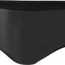 Speedo Mens Swimsuit Brief Endurance+ Solid Adult (Black, M)