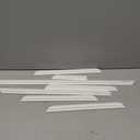 Colingmill 3 Set Accent Wall Molding Kit Peel and Stick Wainscoting Panels Board and Batten Wall Panel Kit White Pre Cut Chair Rail Moulding for Walls Picture Frame