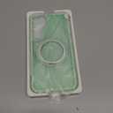 for Samsung Galaxy S25 Plus Case with 360Rotatable Magnetic Ring Stand Compatible with Mag-Safe Military Protection Shockproof Matte Translucent Phone Cases for Galaxy S25+,Green