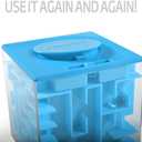 Trekbest Money Maze Puzzle Box - A Fun Unique Way to Give Gifts for Kids and Adults (Blue)