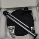 yAyusi Heavy Duty Aluminum Overhead Tripod for iPhone, 13.7 in Long Overhead Phone Mount, Flexible Articulating Arm Phone Mount for Desk for Live Streaming, Meeting, Cooking (Clip)