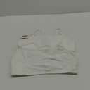 Fruit of the Loom Women's Cotton Tank Bra - Ultimate Comfort & Breathable Fit (40, White/White)