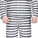 Fun World Jailbird Adult Costume, Plus Size