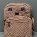 Dikaslon Diaper Bag Backpack with Portable Changing Pad, Pacifier Case and Stroller Straps, Large Unisex Baby Bags for Boys Girls, Multipurpose Travel Back Pack Moms Dads, Pink