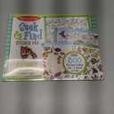 Melissa & Doug Seek & Find Sticker Pad – Animals, 400+ Stickers & 14 Scenes to Color, Search & Find Sticker Activity Pad for Coloring & Matching, Creative Learning Toys for Kids 4+ - FSC Certified