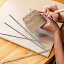 2 x Homoyoyo 4pcs 2462F High Temp Tungsten Wire for Ceramics Kiln Safe Jewelry Firing Tool High for Pottery Tungsten Tools Metal Coil