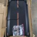 Walking Pad Under Desk Treadmill，Portable Small Treadmills for Home and Office，Super Quiet Brushless Motorized Walking Jogging Running Machine with Remote Control T007 Pro