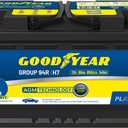 Goodyear 94R-H7-AGM BCI Group Size 94R 12V 80 AH, 140RC, 850 CCA Platinum series Rechargeable AGM Maintenance Free Automotive Battery