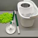 Libman Lightning Spin Mop System | Mop and Bucket with Wringer Set | Spin Mop | Mops for Floor Cleaning | Hardwood Floor Mop | 1 Total Mop Head Included