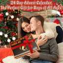 2 x 24 Days Fishing Lure Advent Calendar 2025 for Men & Teen Boys, 24 Unique Artificial Baits for Fresh/Saltwater | Christmas Countdown Gift for Anglers (Crankbaits, Poppers, Minnows, Jigs, Frog Lures)