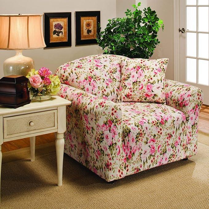 Madison Jersey Chair Cover, Pink, 2"D x 11"W x 11"H