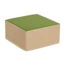 ECR4Kids SoftZone Junior Pedestal Play Block Corner Climber, Beginner Playset, Earthtone