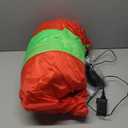 7FT Christmas Inflatables Decorations, Outdoor Santa Helicopter Decoration, Giant Blow Up with with Built-in LED Lights for Yard Garden Lawn Holiday Decor