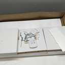 LitaEther Versatile 7 Tier Wall Shelf Unit,White Lack Wall Shelf,Display Floating Shelf with LED Remote Control Light