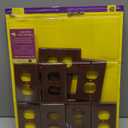 Bates- Duplex Wall Plate, 12 Pack, Brown, Electrical Outlet Cover Plates, Wall Outlet Cover