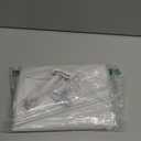 LazBlinds 100% Blackout Roller Shades, No Tools No Drill Cordless Blinds for Windows, Thermal Insulated UV Protection Privacy Window Shades for Bedroom (36''W x 72''H, White Silver)