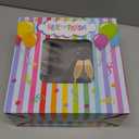BLUE PANDA 144-Piece Happy Anniversary Party Decorations and Supplies, Includes Plates, Napkins, Cups, and Cutlery, Bulk Set for Wedding, Work, or Milestone Anniversaries (Serves 24 Guests)