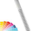 3" Lifetime Vinyl Shutter-Lok's, Paintable (12/Bag)