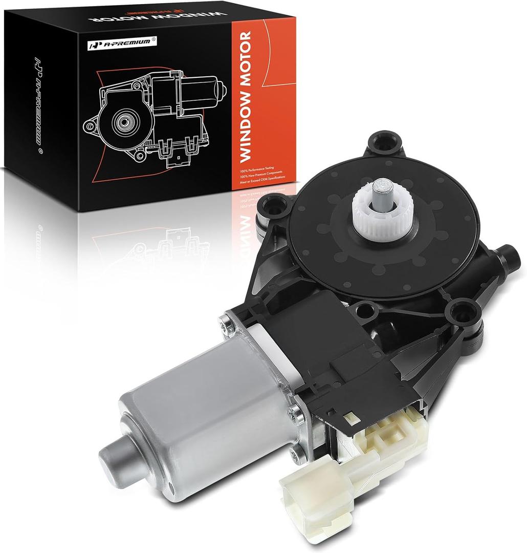 A-Premium Power Window Lift Motor Compatible with Ford Focus 2012-2018, Transit Connect 2014-2020, Replace# 6CPZ-9923394-B