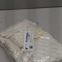 decorUhome Decorative Cream White Throw Pillow Covers 18x18 Set of 2 with Splicing, Boho Soft Corduroy Broadside Twill Spring Pillow Covers for Couch Bed Sofa Living Room