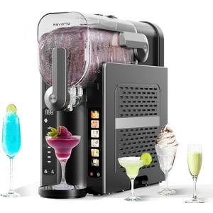 Slushie Machine for Home, 88 oz Tank, No Ice Needed, 6 Presets | Frozen Drink Maker, Slushy Machine, Soft Serve, Margaritas, Frappés, Milkshakes, Quiet, Auto-Clean, Perfect For Parties.