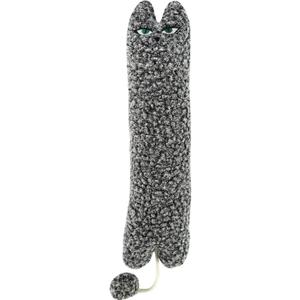 TTcat Catnip Silvervine Matatabi Pillow for Cats & Kittens,Cat Kicker Toy,Large Size Cat Pillow Soothing Plush Cat Toy (Grey)