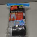 Hanes Men's Underwear Boxer Briefs Pack, Cool & Breathable Cotton Moisture-Wicking Underwear for Men, No Ride Up (Black/Gray - 6 Pack) XL