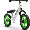 Aluminum Balance Bike for Kids and Toddlers - (Lightweight - 4LBS) - Toddler Bike - No Pedal Sport Training Bicycle - Bikes for 18 Months to 2, 3, 4, 5, 6 Year Old - Green