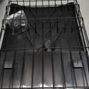 SNTD Dish Drying Rack for Kitchen Counter - Large Dish Rack with Drainboard, Rustproof Dish Drainer with Utensil Holder for Sink, Black