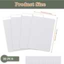 30 Pieces Comic Book Dividers with Tabs,Patient Divider Cards,Card Dividers Comic Book Boards for Storage Boxes 11.22 X 7.24 Inche