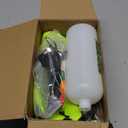 Short Pressure Washer Gun with Foam Cannon,High Pressure Wash Foam Gun with 1/4 Inch Quick Connector,5 Pressure Washer Nozzle Tip