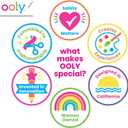 Ooly Metallic Colored Felt Tip Markers Set of 12, Unique Solid Colors for White or Black Paper, Drawing and Coloring Pens for Kids and Adults, Colorful School Supplies