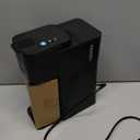 Mini Hot and Iced Coffee Maker Single Serve, for K Cup and Ground, 6 to 14 Oz Brew Sizes, with Recipe Book, for Home, Travel, RV, Office and Dorm, Classic Black (2.0 Version)